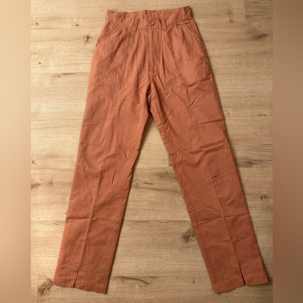 Vintage 80s Drug Stores Pleated Center Seam Trousers